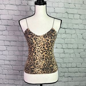 Nikibiki Cheetah Stretchy Top O/S